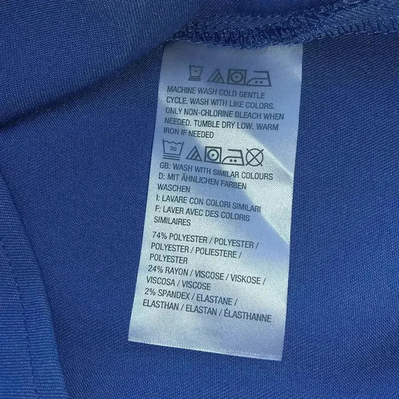 ❤️Denim& Co Stretch Woven Lace-Up Pullover Shirt - Picture 5 of 7